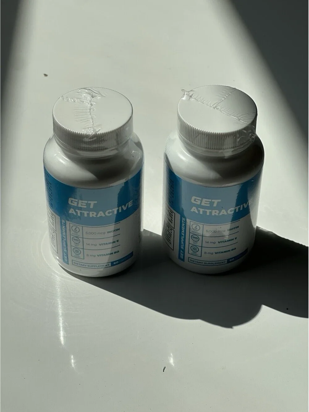 2 Pack - Get Attractive Biotin Vitamin E Vitamin B6 EXP 2/27